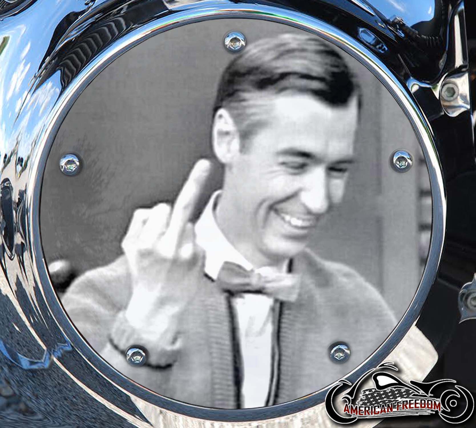 Custom Derby Cover - Mr. Rogers
